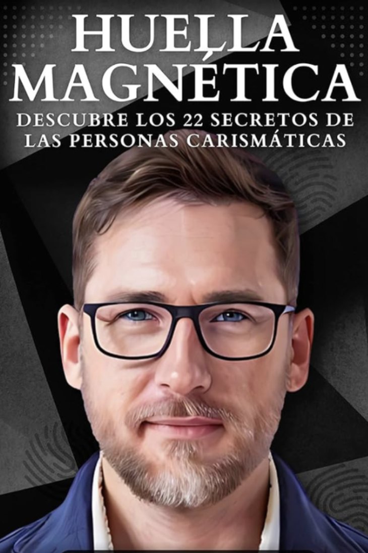 Portada de Huella Magnética, de Rubén Martín Rubio